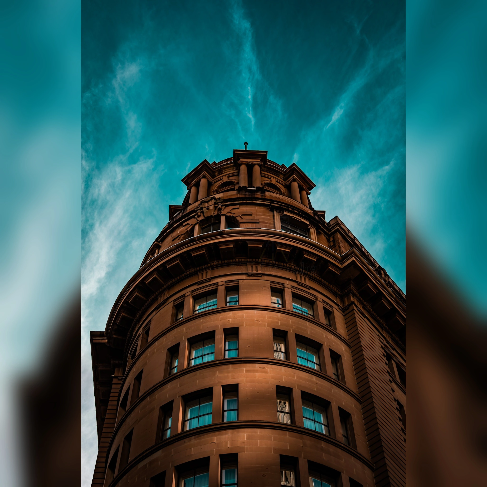 Sydney skyline architecture detail